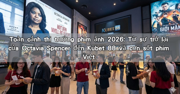 Toàn cảnh thị trường phim ảnh 2026: Từ sự trở lại của Octavia Spencer đến Kubet 88 và cơn sốt phim Việt